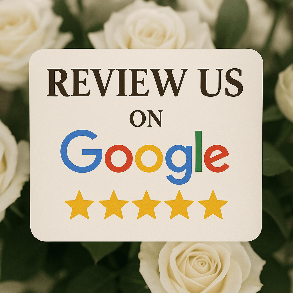 Review us on Google, please. 